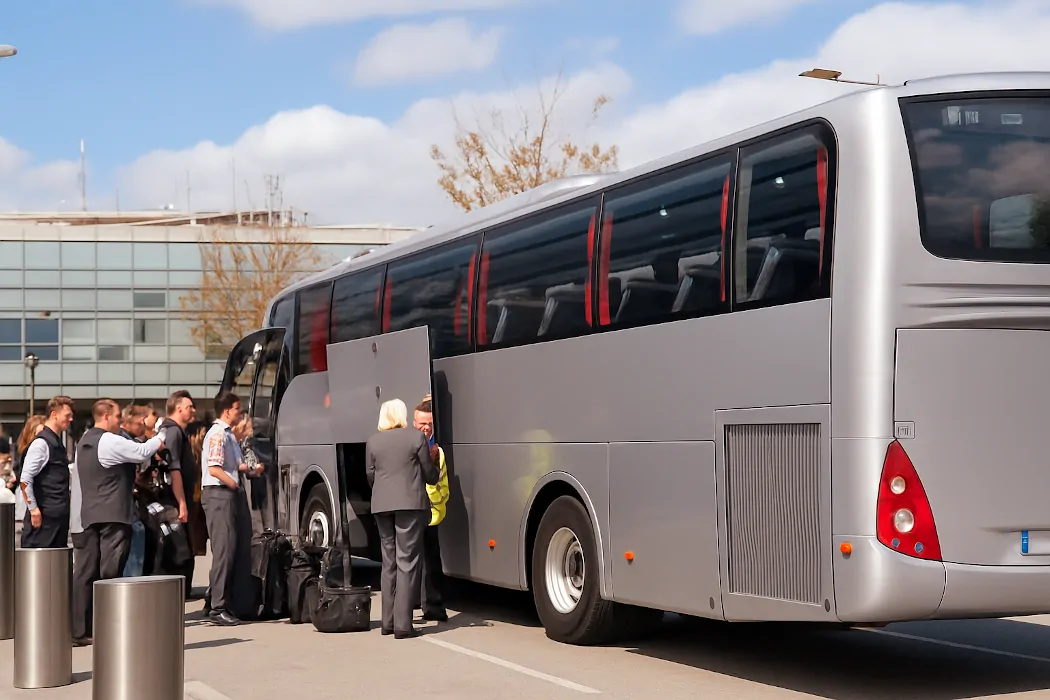 Minibus transfer to airport and Airport bus hire in London