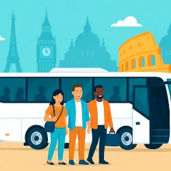 Minibus with driver for day trip in Europe and UK