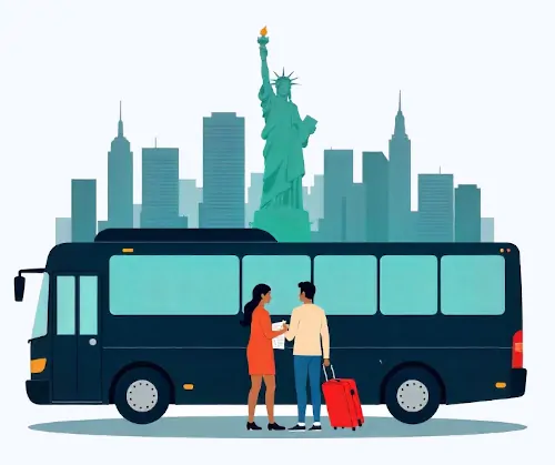 Coach hire in North America